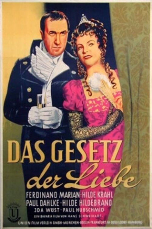 Movie poster for The Law of Love (1949)