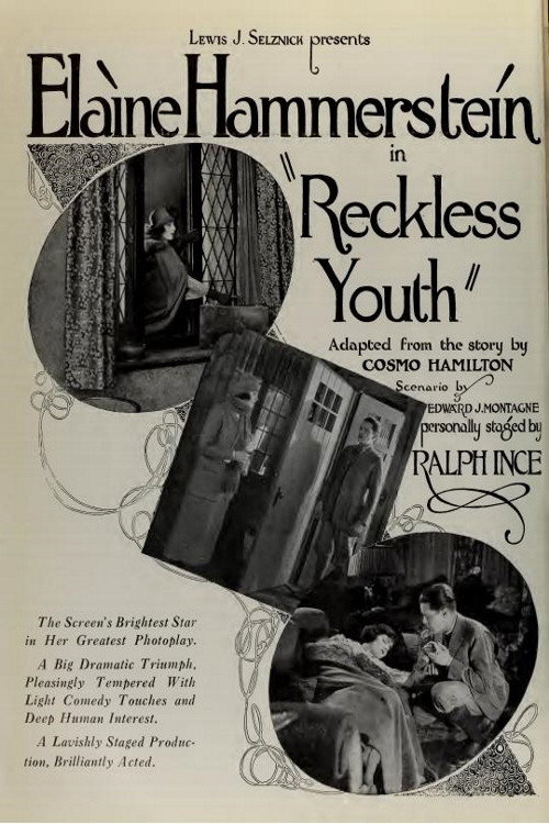 Movie poster for Reckless Youth (1922)
