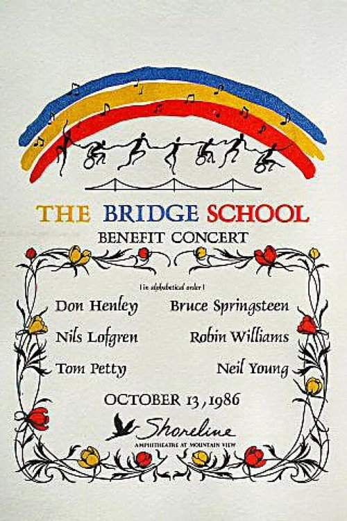 Movie poster for Bridge School Benefit Concert 1986 (1986)