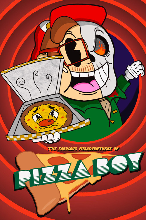 Movie poster for The Fabulous Misadventures of Pizza Boy (2023)
