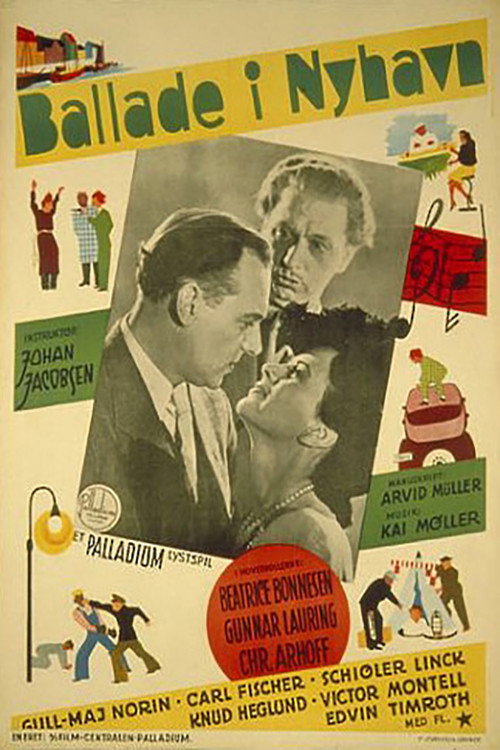 Movie poster for Ballade i Nyhavn (1942)