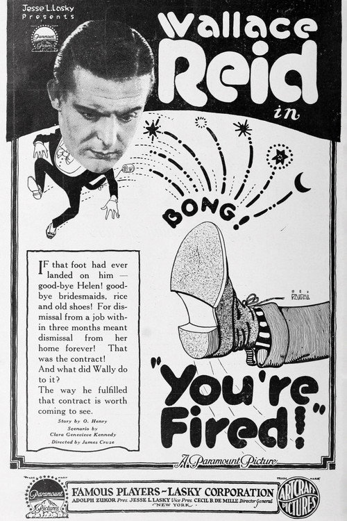 Movie poster for You're Fired (1919)