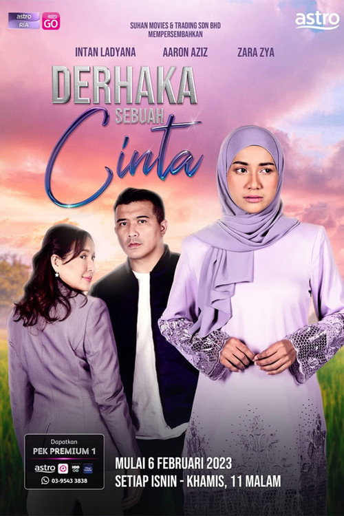 Movie poster for Derhaka Sebuah Cinta (2022)