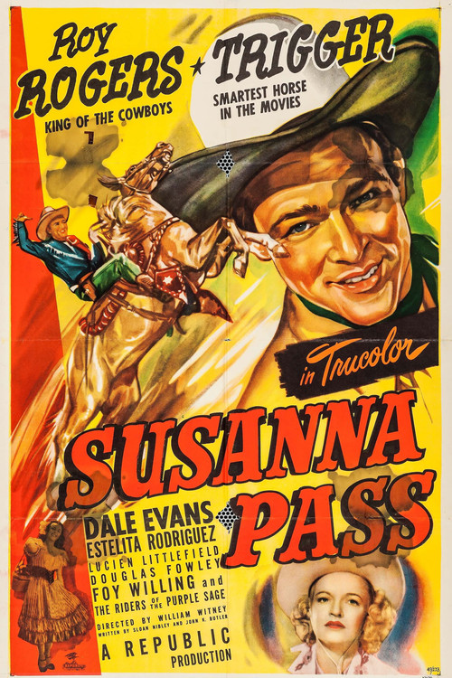 Movie poster for Susanna Pass (1949)