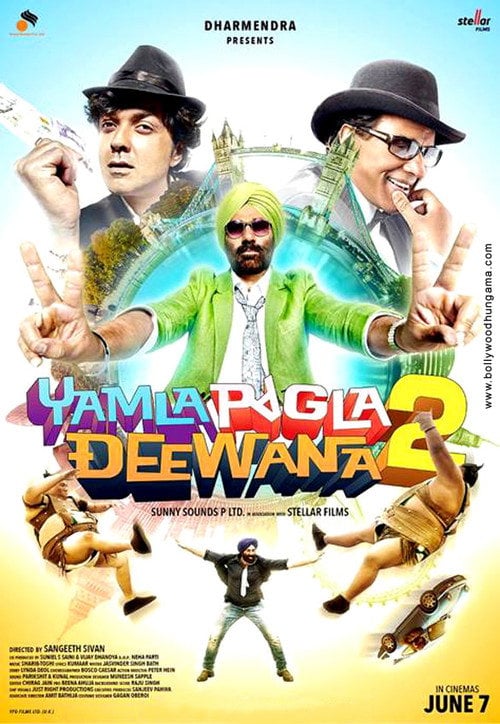 Movie poster for Yamla Pagla Deewana 2 (2013)