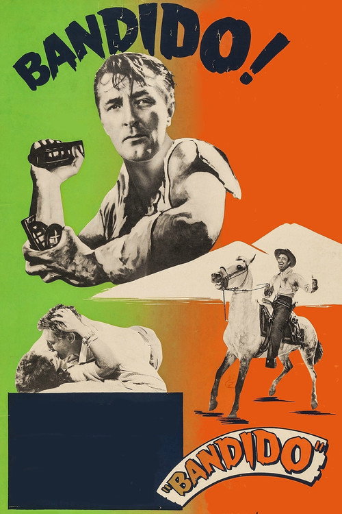 Movie poster for Bandido! (1956)