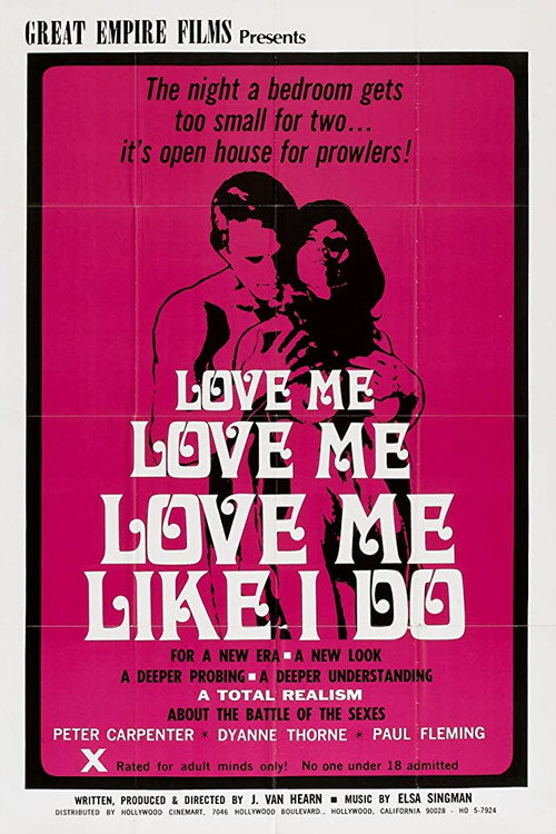 Movie poster for Love Me Like I Do (1970)