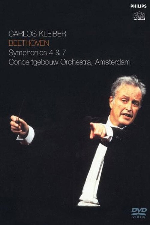 Movie poster for Carlos Kleiber: Beethoven - Symphonies 4 & 7 (1983)