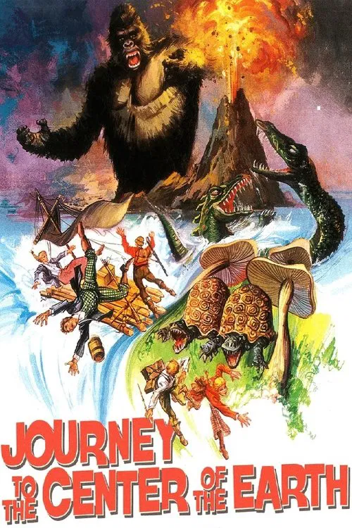 Movie poster for Journey to the Centre of the Earth (1977)