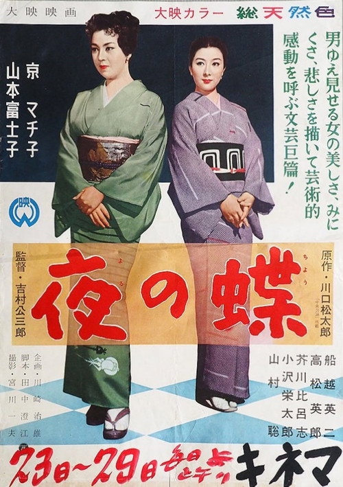 Movie poster for Night Butterflies (1957)