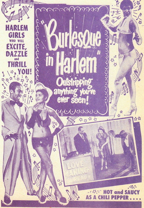Movie poster for Burlesque in Harlem (1949)