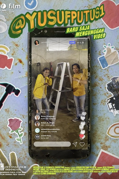 Movie poster for Yusufputus1 Baru Saja Mengunggah Video (2023)