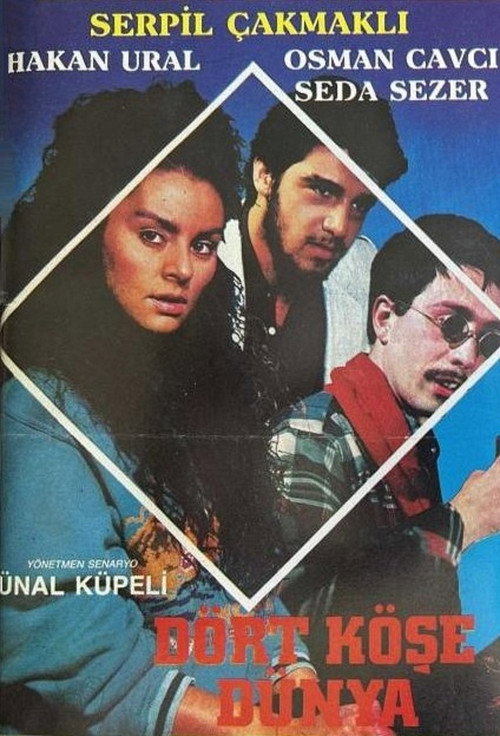 Movie poster for Dört Köşe Dünya (1988)