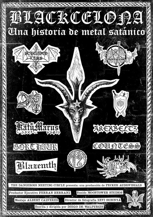 Movie poster for Blackcelona: Una historia de metal satánico (2024)
