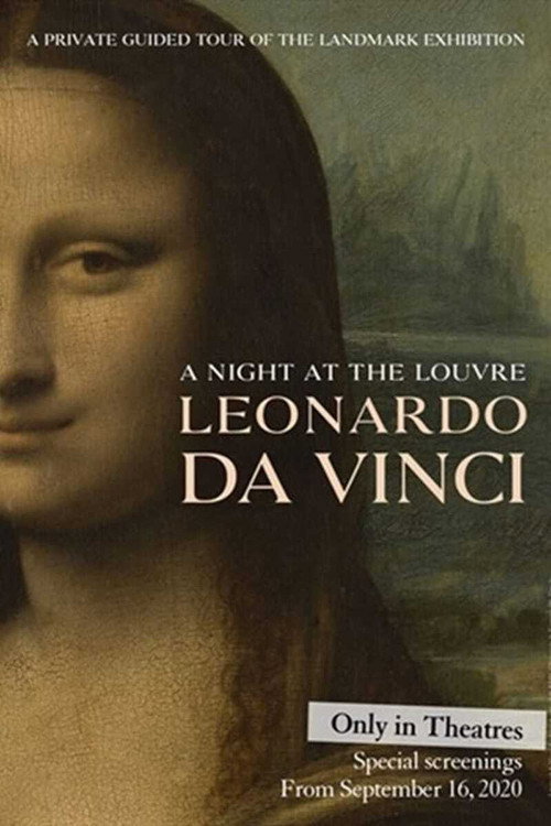 Movie poster for A Night at the Louvre: Leonardo da Vinci (2020)