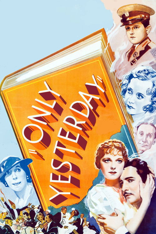Movie poster for Only Yesterday (1933)