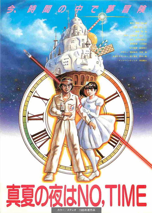 Movie poster for 真夏の夜はNO,TIME (1985)