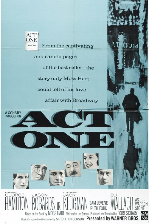 Movie poster for Act One (1963)