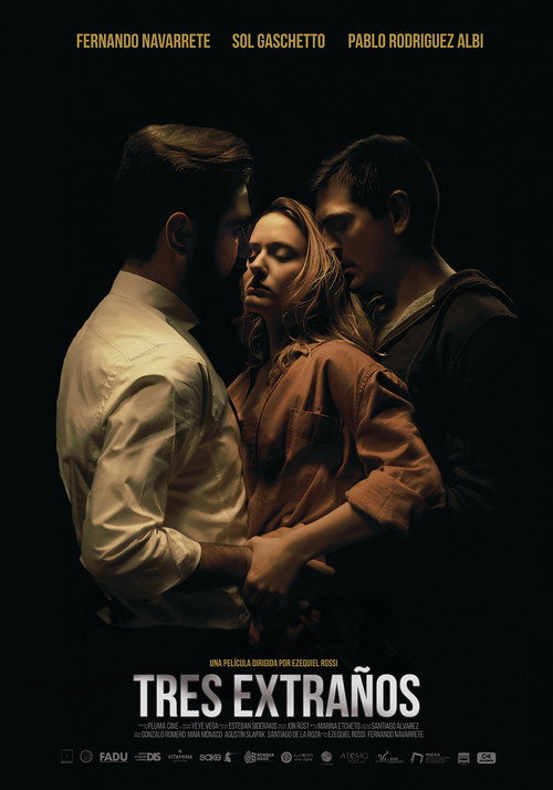 Movie poster for Tres extraños (2020)