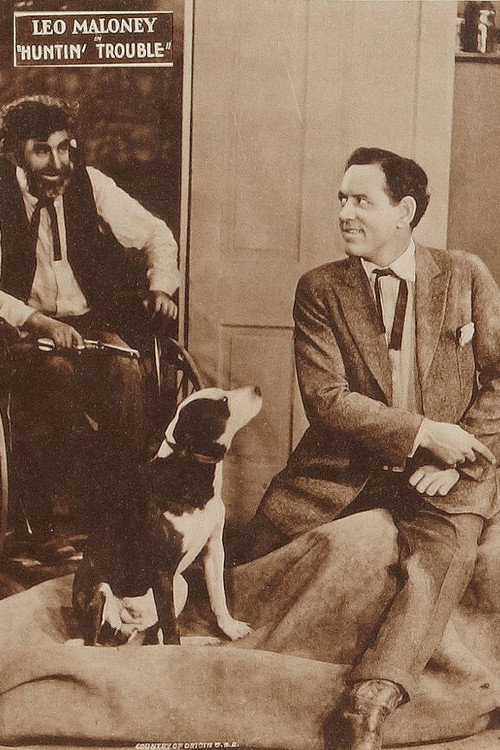 Movie poster for Huntin' Trouble (1924)