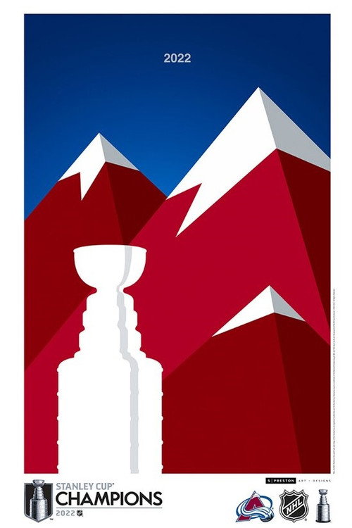 Movie poster for 2022 Stanley Cup Championship Film: Colorado Avalanche (2023)