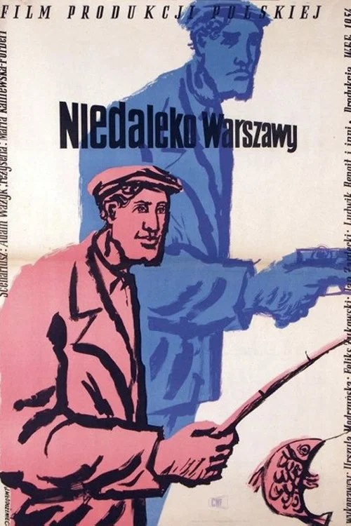 Movie poster for Not Far from Warsaw (1954)