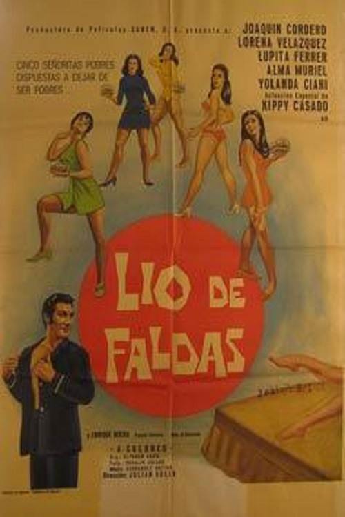Movie poster for Lío de faldas (1969)