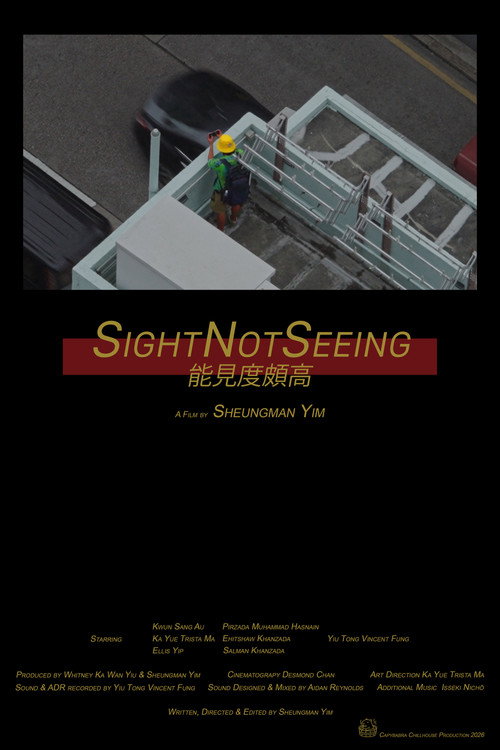 Movie poster for SightNotSeeing (2026)