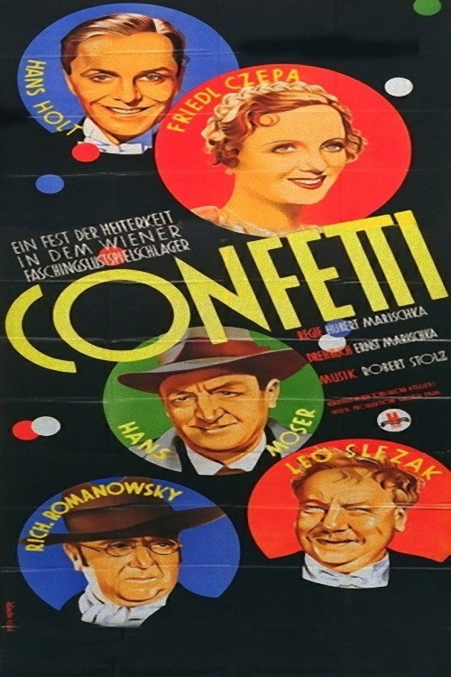 Movie poster for Konfetti (1936)