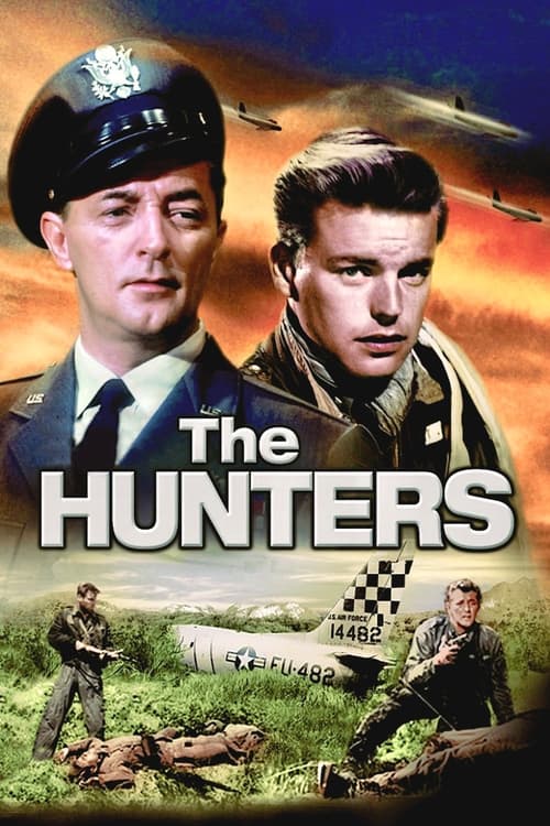 Movie poster for The Hunters (1958)