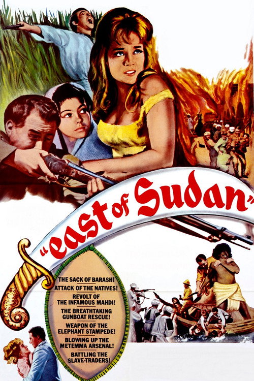 Movie poster for East of Sudan (1964)