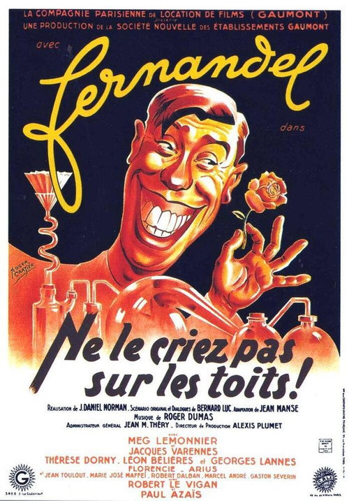 Movie poster for Don't Shout it from the Rooftops (1943)