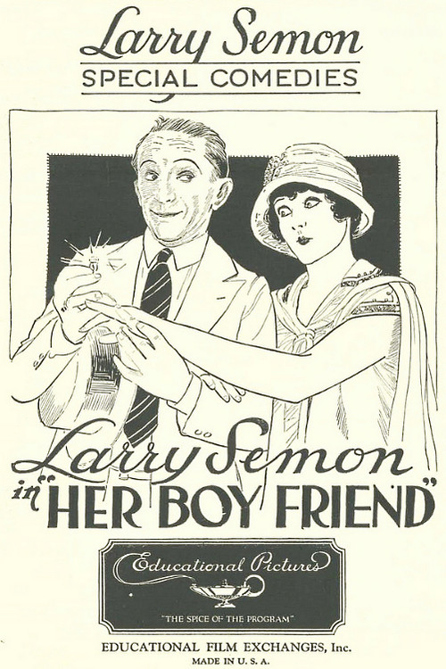 Movie poster for Her Boy Friend (1924)
