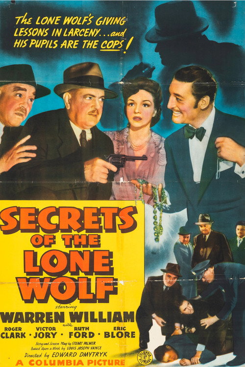 Movie poster for Secrets of the Lone Wolf (1941)