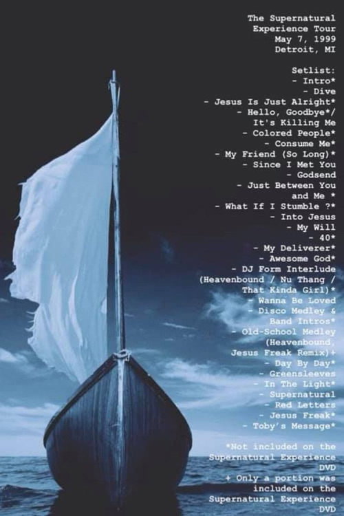 Movie poster for The Supernatural Experience Tour (1999)