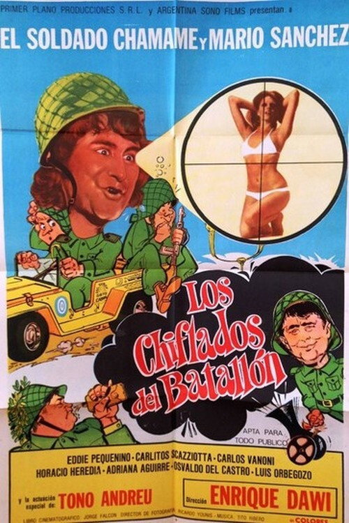 Movie poster for Los chiflados del batallón (1975)