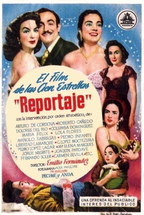Movie poster for Reportaje (1953)
