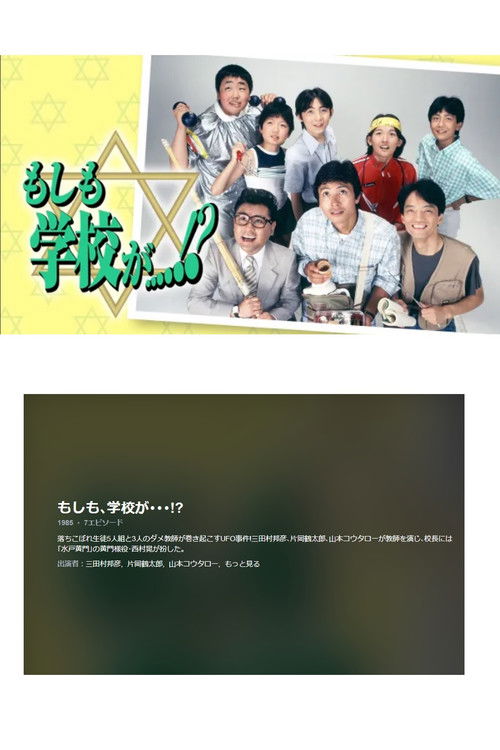 What if the school...? poster