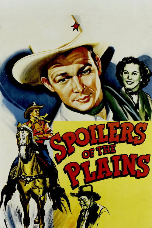 Movie poster for Spoilers of the Plains (1951)
