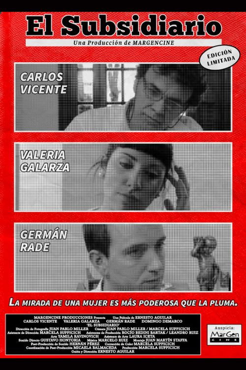 Movie poster for El Subsidiario (2021)