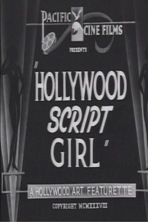 Movie poster for Script Girl (1938)