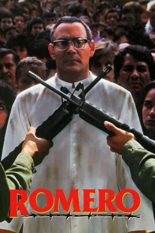 Movie poster for Romero (1989)
