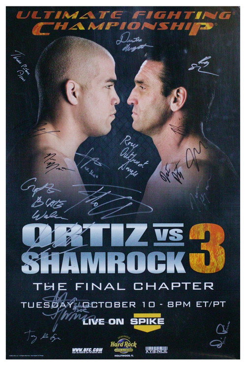 Movie poster for UFC Fight Night 6.5: Ortiz vs. Shamrock 3 (2006)