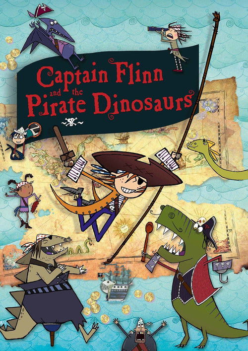 Captain Flinn and the Pirate Dinosaurs poster