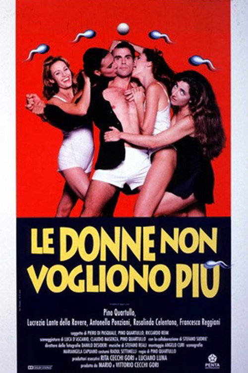 Movie poster for Le donne non vogliono più (1993)