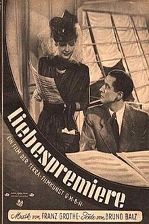 Movie poster for Liebespremiere (1943)