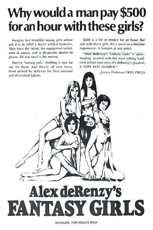 Movie poster for Fantasy Girls (1974)