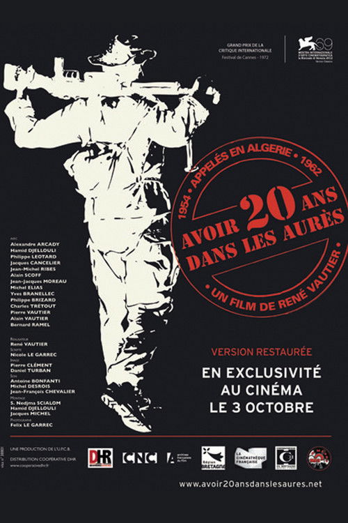 Movie poster for To Be Twenty in the Aures (1972)