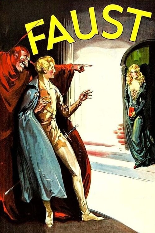 Movie poster for Faust (1926)