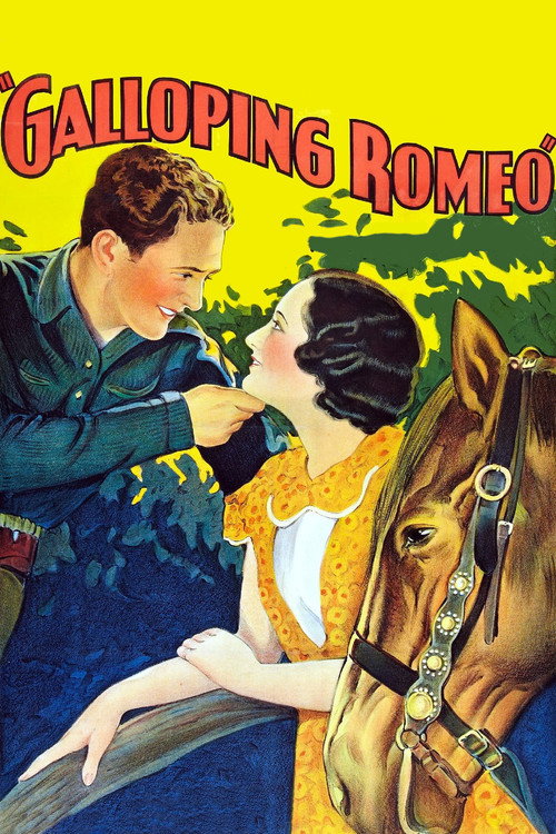 Movie poster for Galloping Romeo (1933)